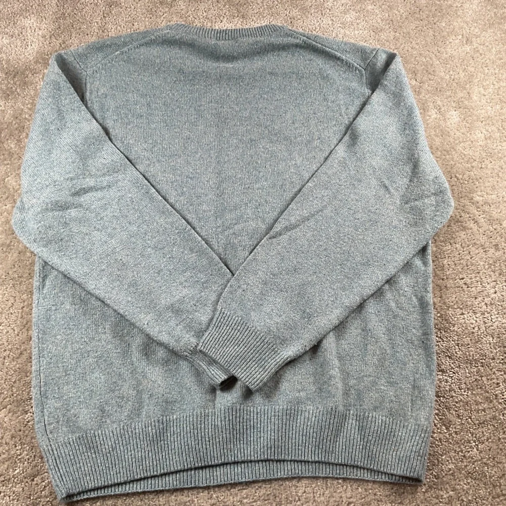 Jos. A. Bank Executive Collection Lambswool Blend Crew Neck Sweater Mens XL Blue